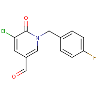 5-Chloro-1-[(4-fluorophenyl)methyl]-6-oxo-1,6-dihydropyridine-3-carbaldehyde