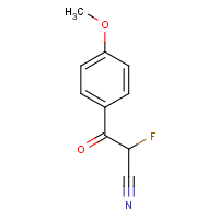 2-Fluoro-3-(4-methoxyphenyl)-3-oxopropanenitrile