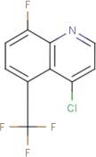 4-Chloro-8-fluoro-5-(trifluoromethyl)quinoline