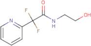 2,2-Difluoro-N-(2-hydroxyethyl)-2-(pyridin-2-yl)acetamide