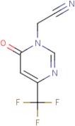 2-(6-Oxo-4-(trifluoromethyl)pyrimidin-1(6H)-yl)acetonitrile