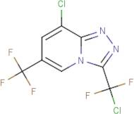 8-Chloro-3-(chlorodifluoromethyl)-6-(trifluoromethyl)-[1,2,4]triazolo[4,3-a]pyridine