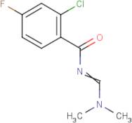 2-Chloro-N-((dimethylamino)methylene)-4-fluorobenzamide