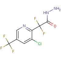 2-(3-Chloro-5-(trifluoromethyl)pyridin-2-yl)-2,2-difluoroacetohydrazide