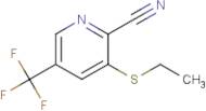 3-(Ethylthio)-5-(trifluoromethyl)picolinonitrile