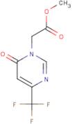 Methyl 2-(6-Oxo-4-(trifluoromethyl)pyrimidin-1(6H)-yl)acetate