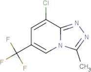 8-Chloro-3-methyl-6-(trifluoromethyl)-[1,2,4]triazolo[4,3-a]pyridine