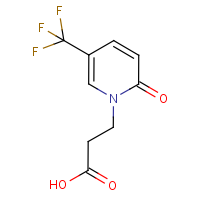 3-[1,2-Dihydro-2-oxo-5-(trifluoromethyl)pyrid-1-yl]propionic acid