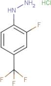 2-Fluoro-4-(trifluoromethyl)phenylhydrazine hydrochloride