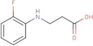 3-[(2-Fluorophenyl)amino]propanoic acid