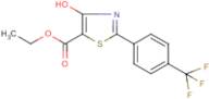 Ethyl 4-hydroxy-2-[4-(trifluoromethyl)phenyl]-1,3-thiazole-5-carboxylate