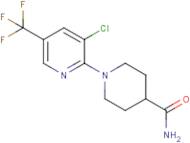 1-[3-Chloro-5-(trifluoromethyl)pyridin-2-yl]piperidine-4-carboxamide