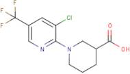 1-[3-Chloro-5-(trifluoromethyl)pyridin-2-yl]piperidine-3-carboxylic acid