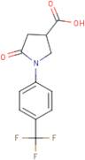 5-Oxo-1-[4-(trifluoromethyl)phenyl]pyrrolidine-3-carboxylic acid