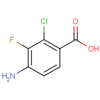 4-Amino-2-chloro-3-fluorobenzoic acid