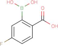 2-Carboxy-5-fluorobenzeneboronic acid