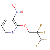 3-Nitro-2-(2,2,3,3-tetrafluoropropoxy)pyridine