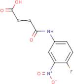 4-[(4-Fluoro-3-nitrophenyl)amino]-4-oxobut-2-enoic acid