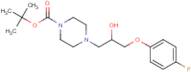 tert-Butyl 4-[3-(4-fluorophenoxy)-2-hydroxypropyl]piperazine-1-carboxylate