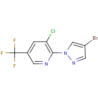 2-(4-Bromo-1H-pyrazol-1-yl)-3-chloro-5-(trifluoromethyl)pyridine