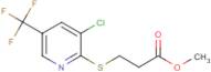 Methyl 3-{[3-chloro-5-(trifluoromethyl)pyridin-2-yl]thio}propanoate