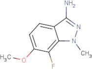 7-Fluoro-6-methoxy-1-methyl-1H-indazol-3-amine