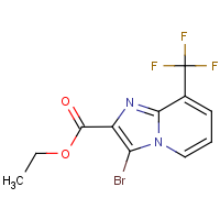 Ethyl 3-bromo-8-(trifluoromethyl)imidazo[1,2-a]pyridine-2-carboxylate