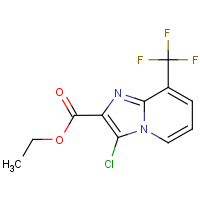 Ethyl 3-chloro-8-(trifluoromethyl)imidazo[1,2-a]pyridine-2-carboxylate