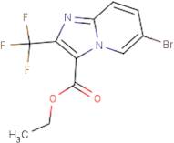 Ethyl 6-bromo-2-(trifluoromethyl)imidazo[1,2-a]pyridine-3-carboxylate