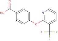 4-{[3-(Trifluoromethyl)pyridin-2-yl]oxy}benzoic acid