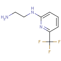 N-(2-Aminoethyl)-N-[6-(trifluoromethyl)pyridin-2-yl]amine