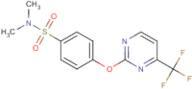 N,N-Dimethyl-4-{[4-(trifluoromethyl)pyrimidin-2-yl]oxy}benzenesulphonamide