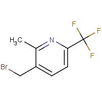 3-(Bromomethyl)-2-methyl-6-(trifluoromethyl)pyridine