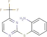 2-{[4-(Trifluoromethyl)pyrimidin-2-yl]thio}aniline