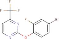 2-(4-Bromo-2-fluorophenoxy)-4-(trifluoromethyl)pyrimidine