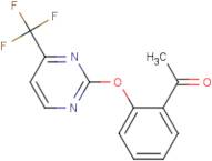 1-(2-{[4-(Trifluoromethyl)pyrimidin-2-yl]oxy}phenyl)ethanone