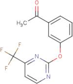 1-(3-{[4-(Trifluoromethyl)pyrimidin-2-yl]oxy}phenyl)ethanone