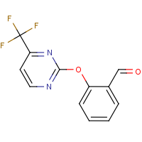 2-{[4-(Trifluoromethyl)pyrimidin-2-yl]oxy}benzaldehyde