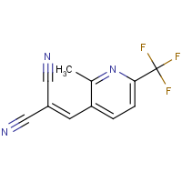 {[2-Methyl-6-(trifluoromethyl)pyridin-3-yl]methylene}malononitrile