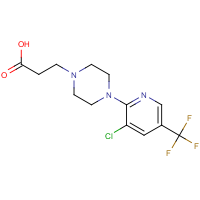 3-{4-[3-Chloro-5-(trifluoromethyl)pyridin-2-yl]piperazin-1-yl}propanoic acid