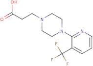 3-{4-[3-(Trifluoromethyl)pyridin-2-yl]piperazin-1-yl}propanoic acid