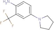 4-Pyrrolidin-1-yl-2-(trifluoromethyl)aniline