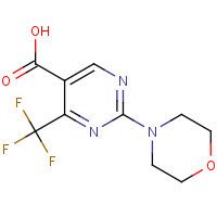 2-Morpholin-4-yl-4-(trifluoromethyl)pyrimidine-5-carboxylic acid