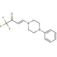 1,1,1-Trifluoro-4-(4-phenylpiperazin-1-yl)but-3-en-2-one