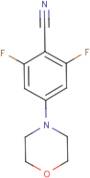 2,6-Difluoro-4-(morpholin-4-yl)benzonitrile