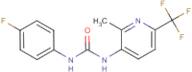 N-(4-Fluorophenyl)-N'-[2-methyl-6-(trifluoromethyl)pyridin-3-yl]urea