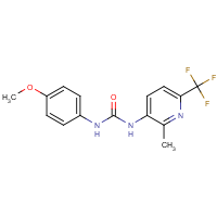 N-(4-Methoxyphenyl)-N'-[2-methyl-6-(trifluoromethyl)pyridin-3-yl]urea