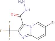6-Bromo-2-(trifluoromethyl)imidazo[1,2-a]pyridine-3-carbohydrazide