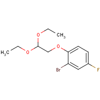 2-Bromo-1-(2,2-diethoxyethoxy)-4-fluorobenzene