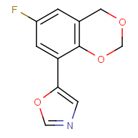 5-(6-Fluoro-4H-1,3-benzodioxin-8-yl)-1,3-oxazole